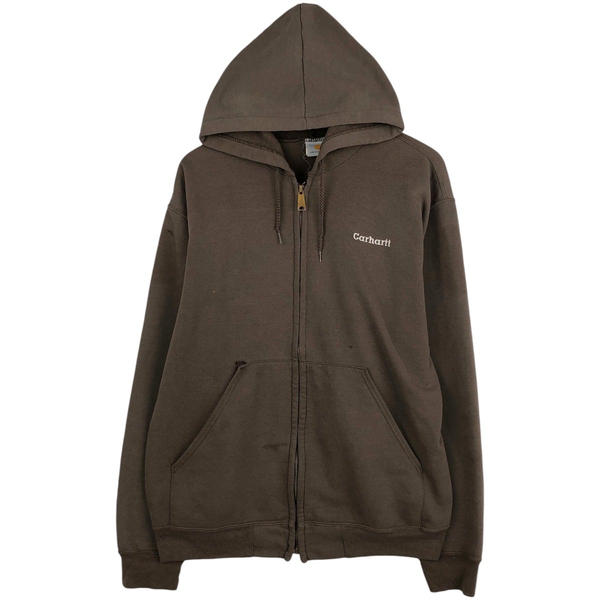 古着 カーハート Carhartt スウェットフルジップパーカー メンズL相当
