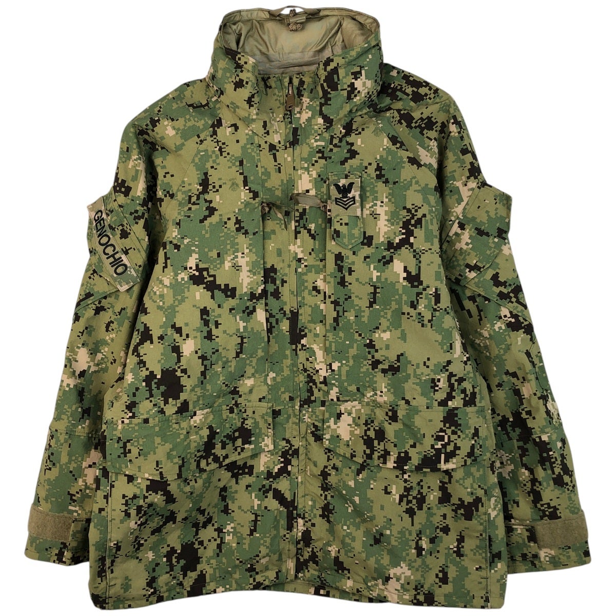 古着 米軍実品 迷彩柄 ABU デジタルタイガーカモ ミリタリー レイン