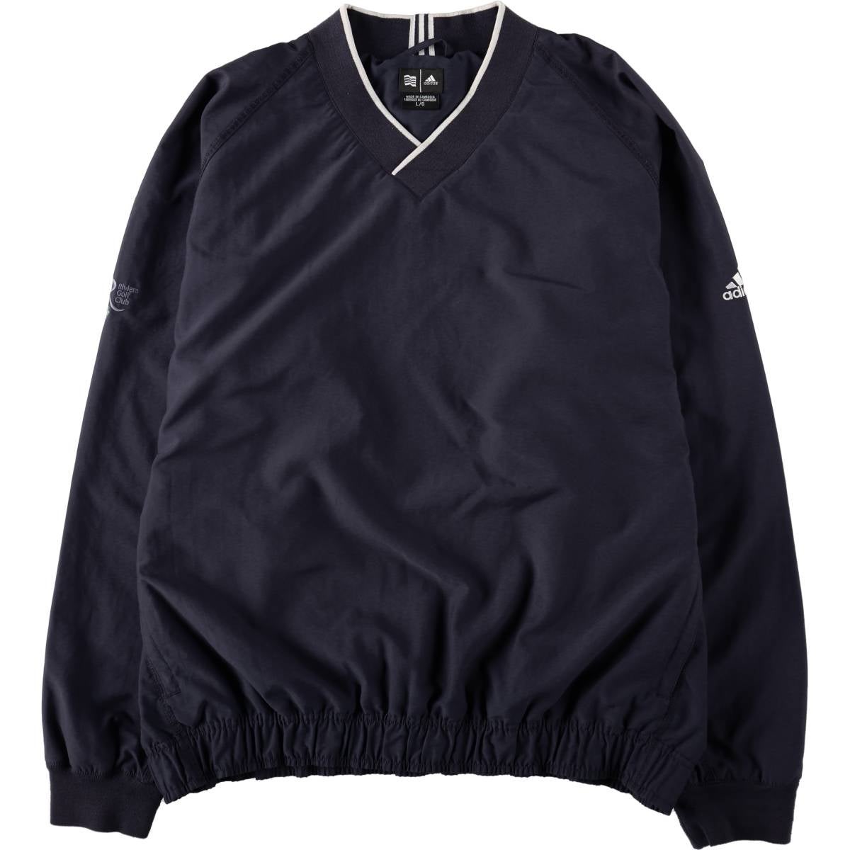 古着 00年代 アディダス adidas Vネック ウォームアッププルオーバー