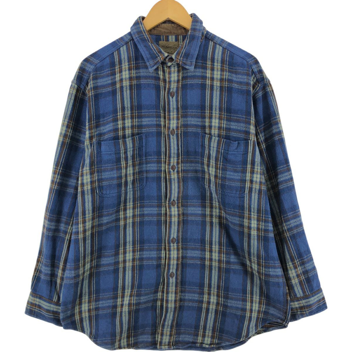 古着 セントジョンズベイ ST. JOHNS BAY オンブレチェック 長袖