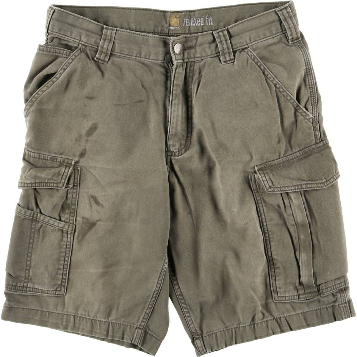 古着 カーハート Carhartt CARGO BARMUDA リップストップ カーゴ