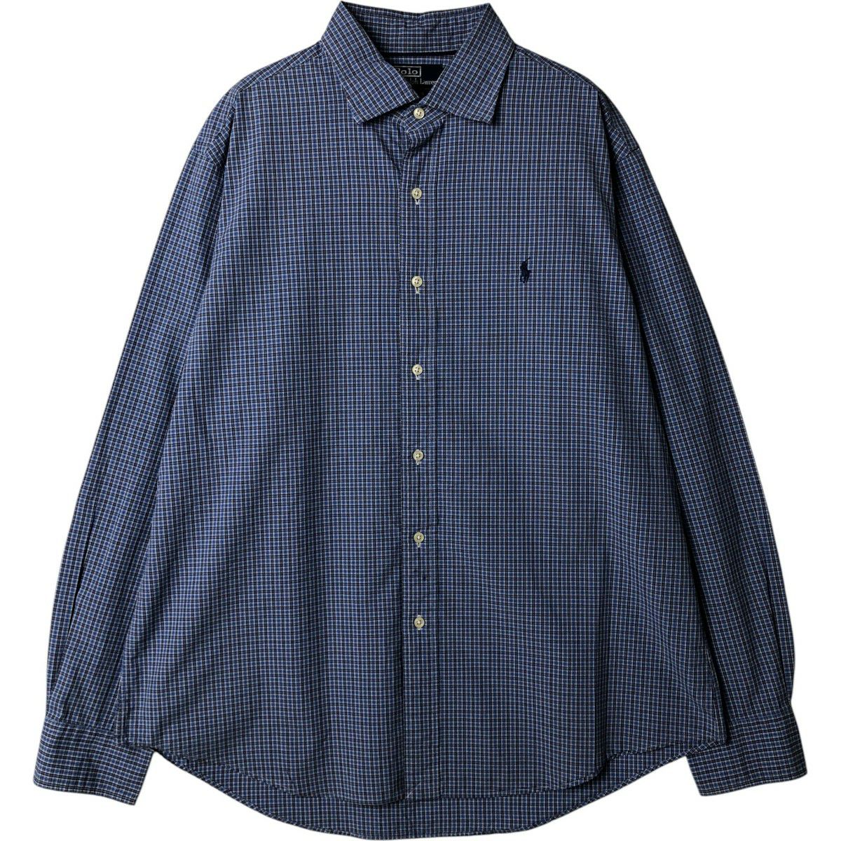 古着 ラルフローレン Ralph Lauren STANTON CUSTOM FIT 長袖 ワイド