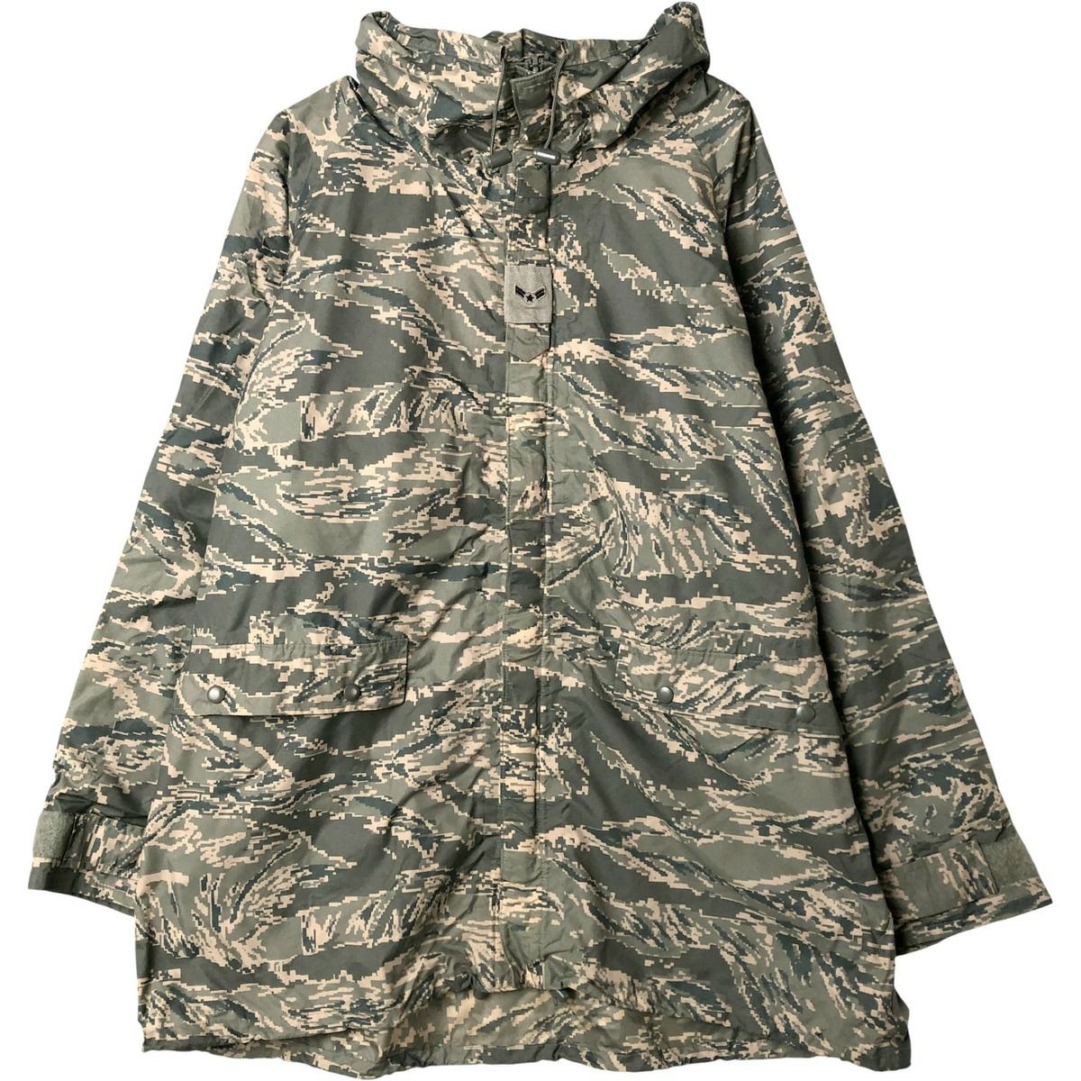 古着 米軍実品 迷彩柄 ABU デジタルタイガーカモ ミリタリー レイン