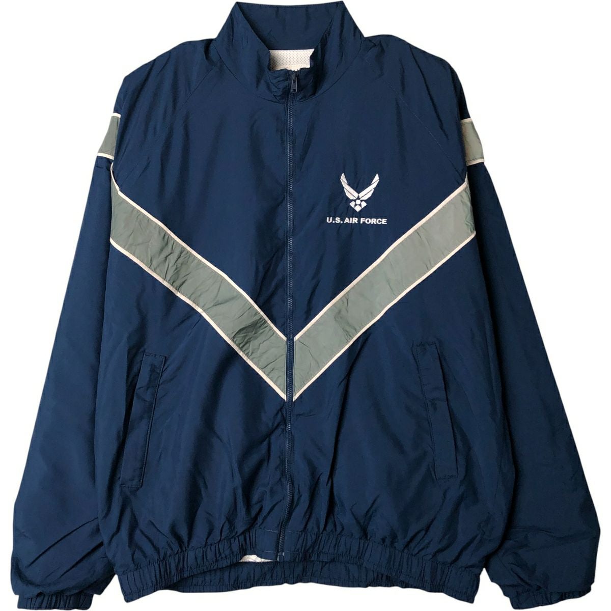 古着 米軍 U.S.AIR FORCE PTU トレーニングジャケット ウインド