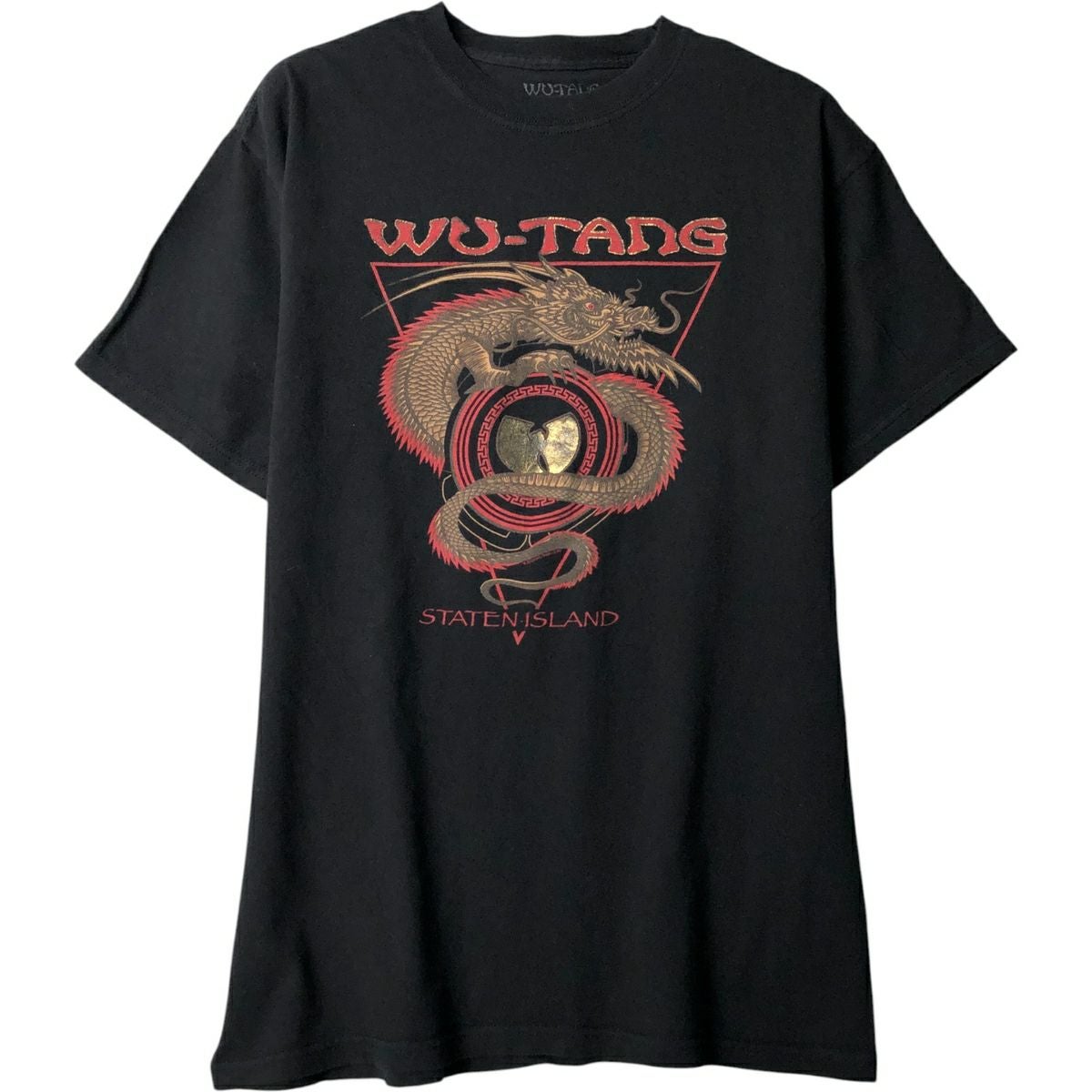 古着 WU-TANG CLAN ウータンクラン 龍柄 ドラゴン柄 ラップTシャツ