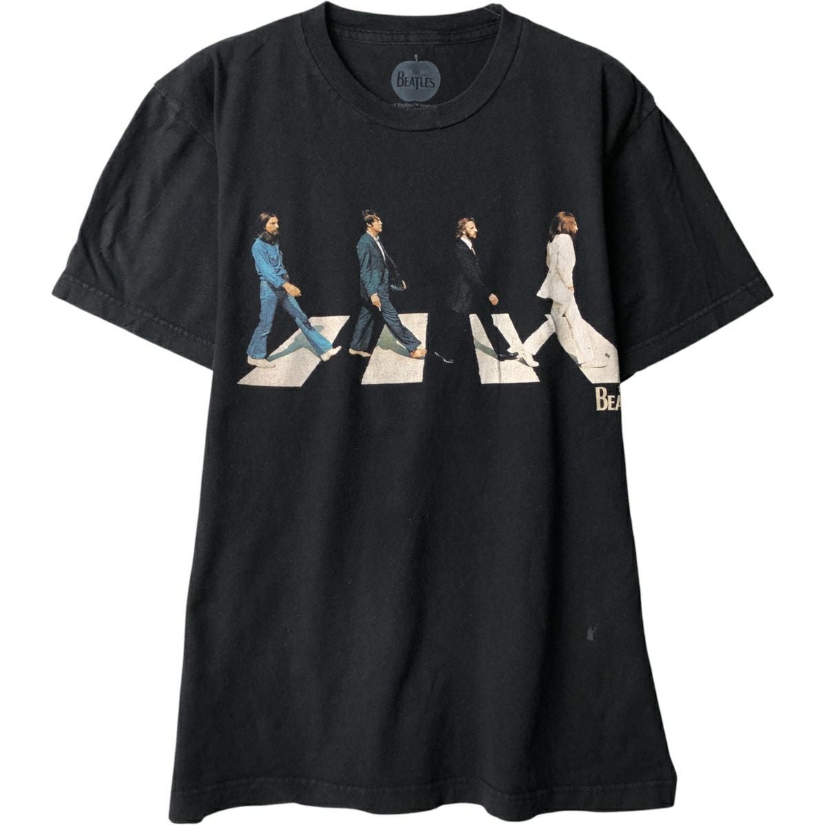 古着 THE BEATLES ビートルズ バンドTシャツ バンT メンズM相当