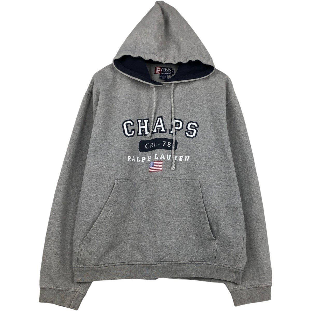 古着 ラルフローレン Ralph Lauren CHAPS チャップス ロゴスウェット
