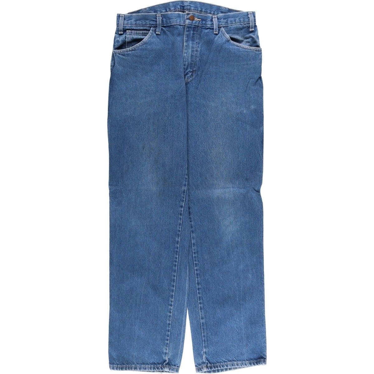 90s Dickies ディッキーズ デニムペインターパンツ リペア W32 古着 ディッキーズ Dickies デニムペインターパンツ メンズw32相当
