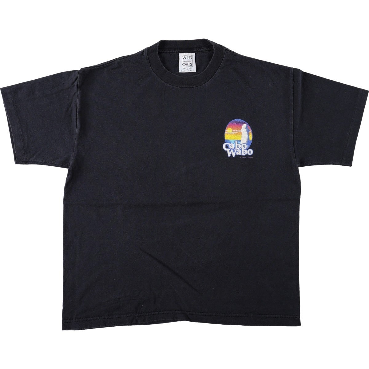 古着 90年代 WILD OATS アドバタイジングTシャツ USA製 メンズL相当