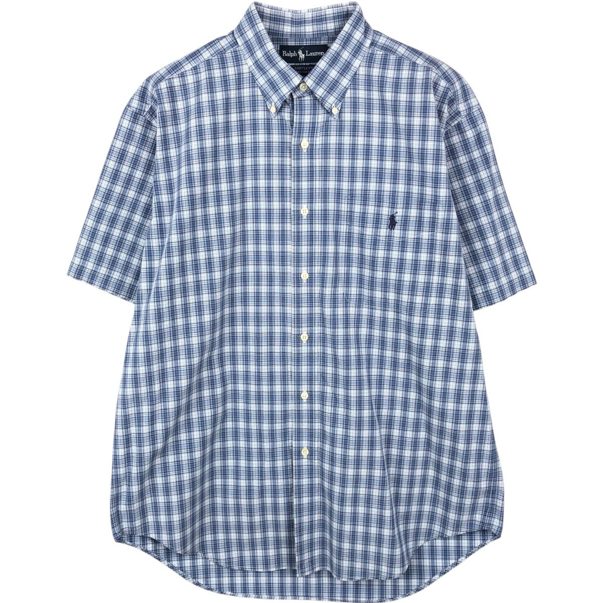 古着 ラルフローレン Ralph Lauren BARTLETT 半袖 ボタンダウン