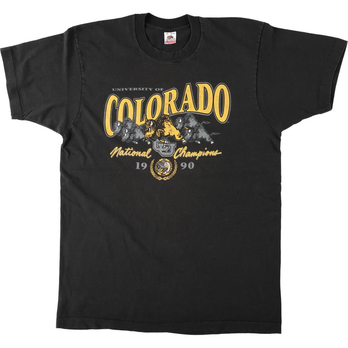 古着 90年代 フルーツオブザルーム FRUIT OF THE LOOM カレッジTシャツ