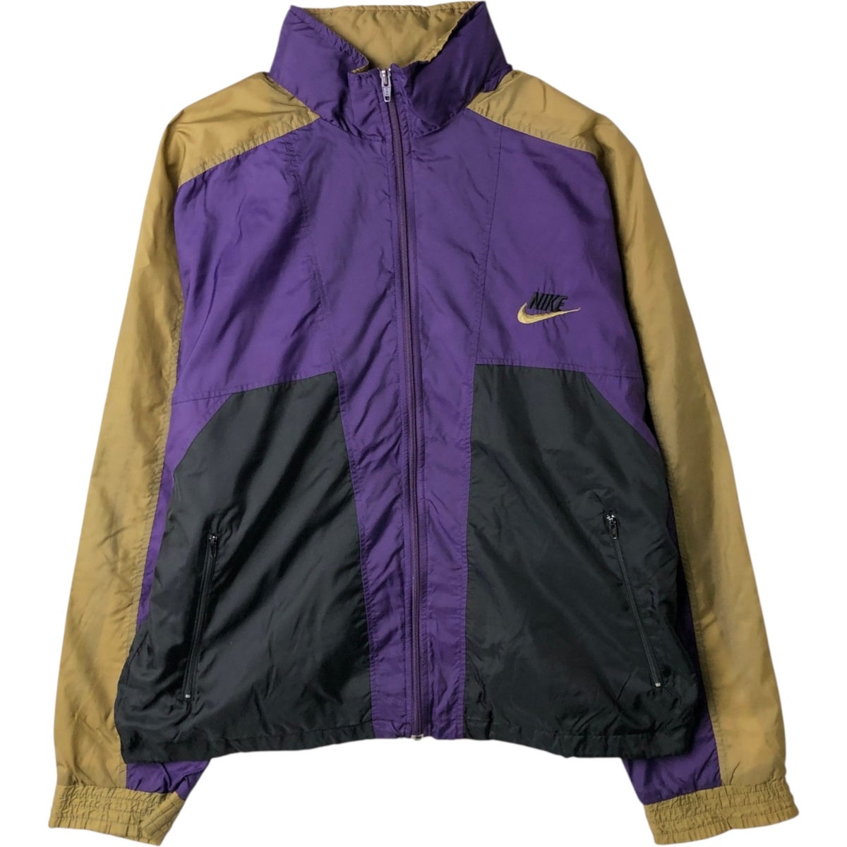 古着90年代ナイキ NIKE 銀 タグバックロゴ ウインドブレーカー メンズL ヴヴィンテージ 古着 90年代 ナイキ NIKE 銀タグ ジャージ トラックジャケット メンズL