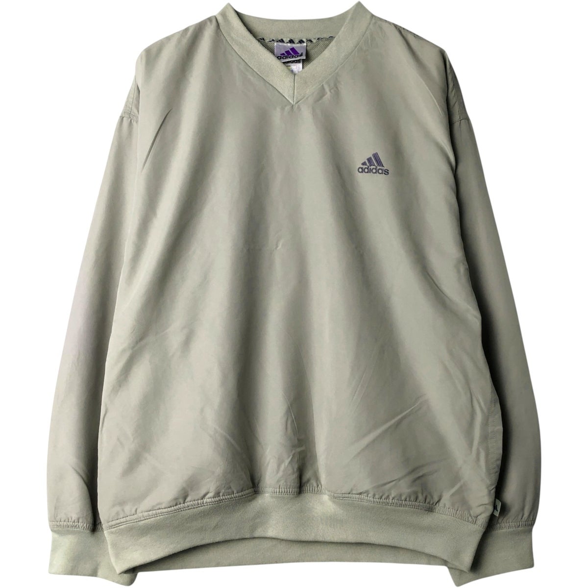 古着 00年代 アディダス adidas GOLF Vネック ウォームアッププル