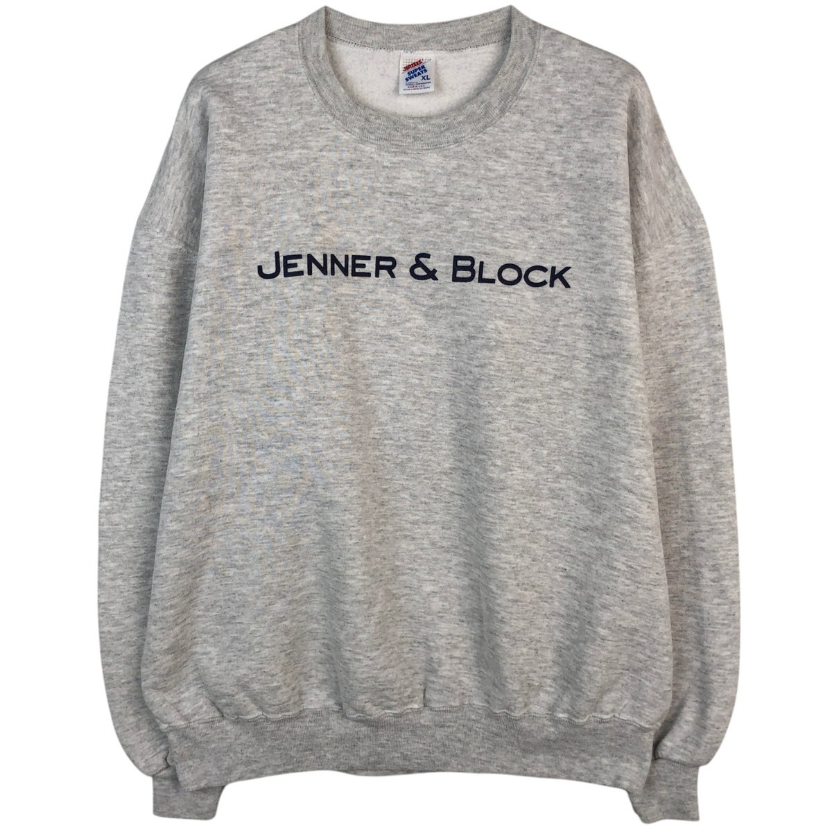 古着 ジャージーズ Jerzees SUPER SWEATS 襟付き ハーフジップ