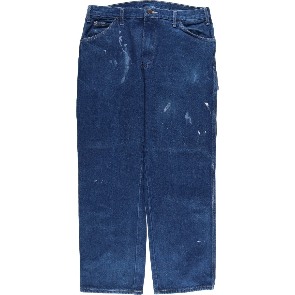 古着 ディッキーズ Dickies デニムペインターパンツ メンズw34相当