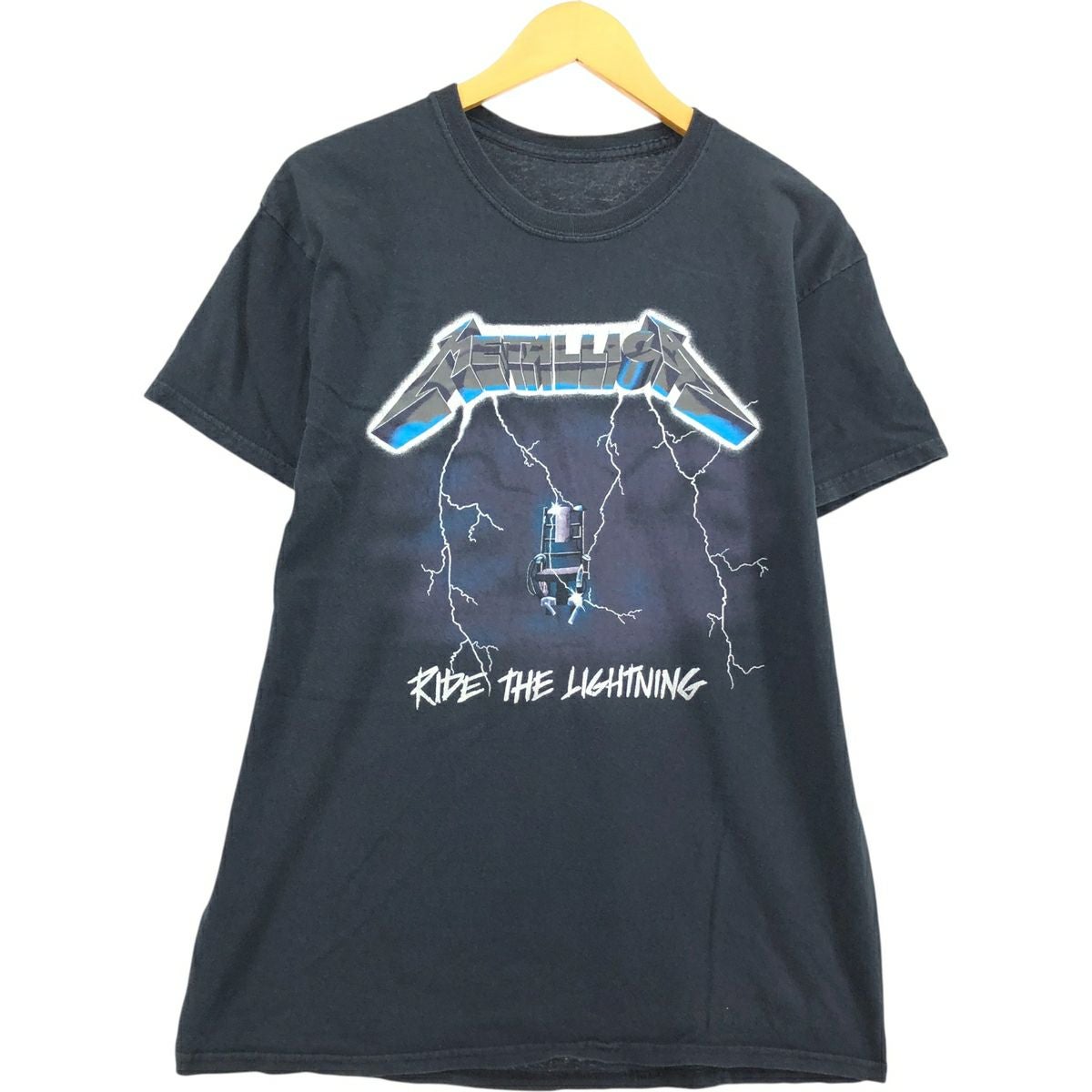 古着 METALLICA メタリカ バンド スウェットプルオーバーパーカー