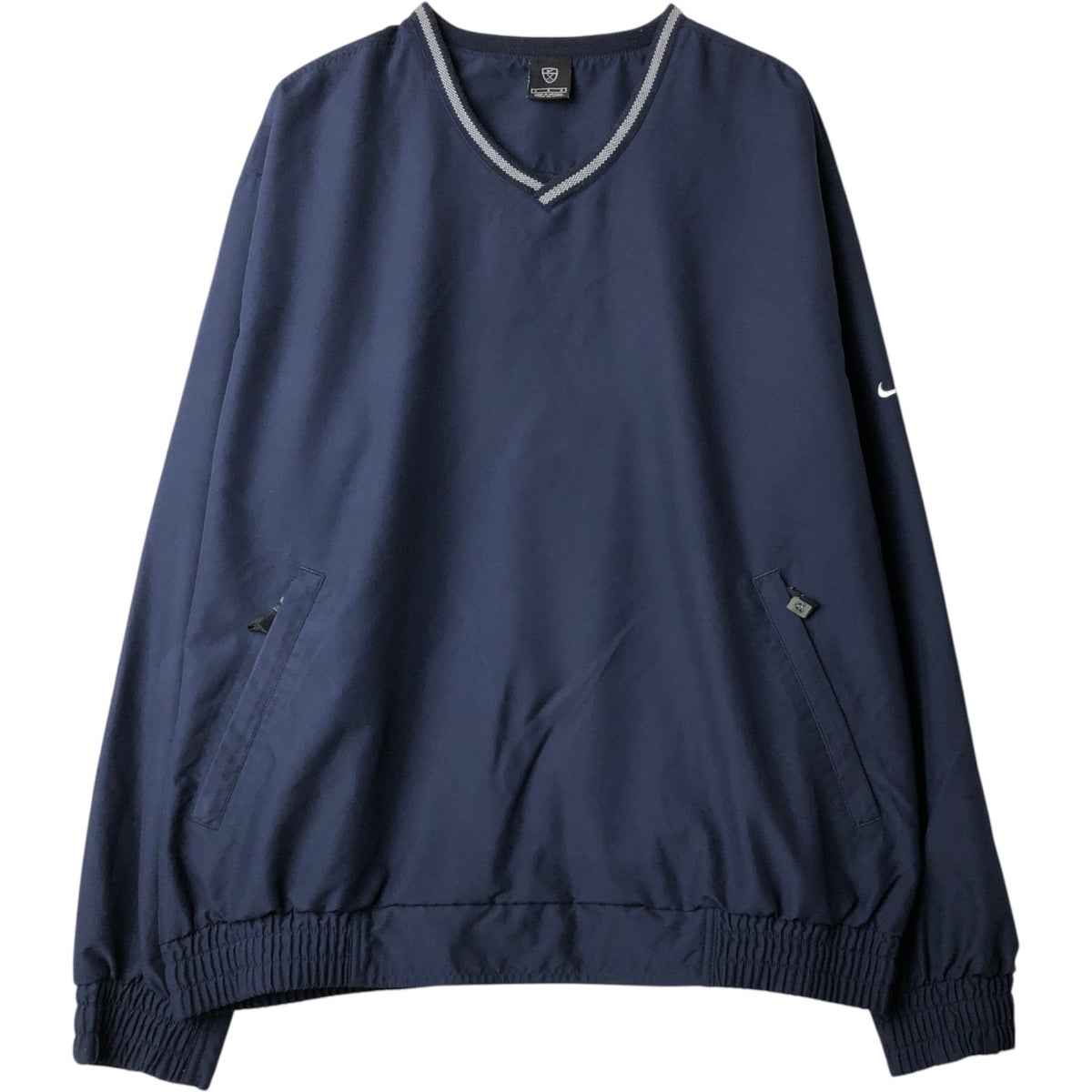 古着 ナイキ NIKE GOLF ゴルフ Vネック ウォームアッププルオーバー