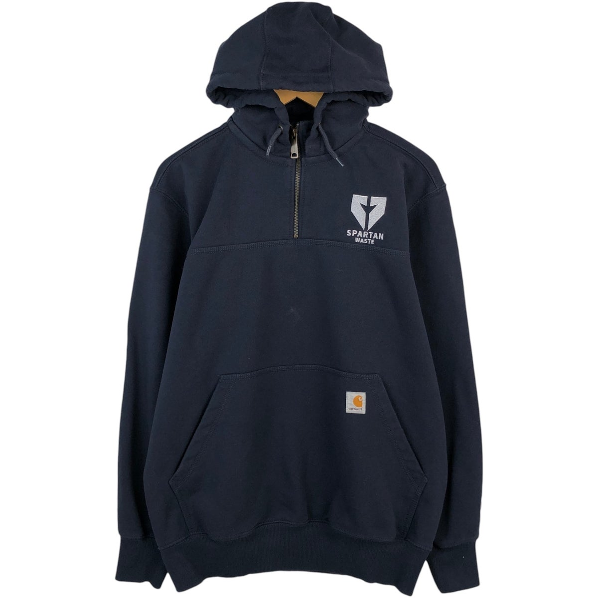 古着 カーハート Carhartt ORIGINAL FIT スウェットハーフジップ