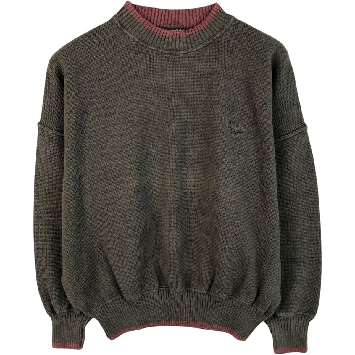 古着 90～00年代 ダナキャランニューヨーク DKNY Vネック コットン