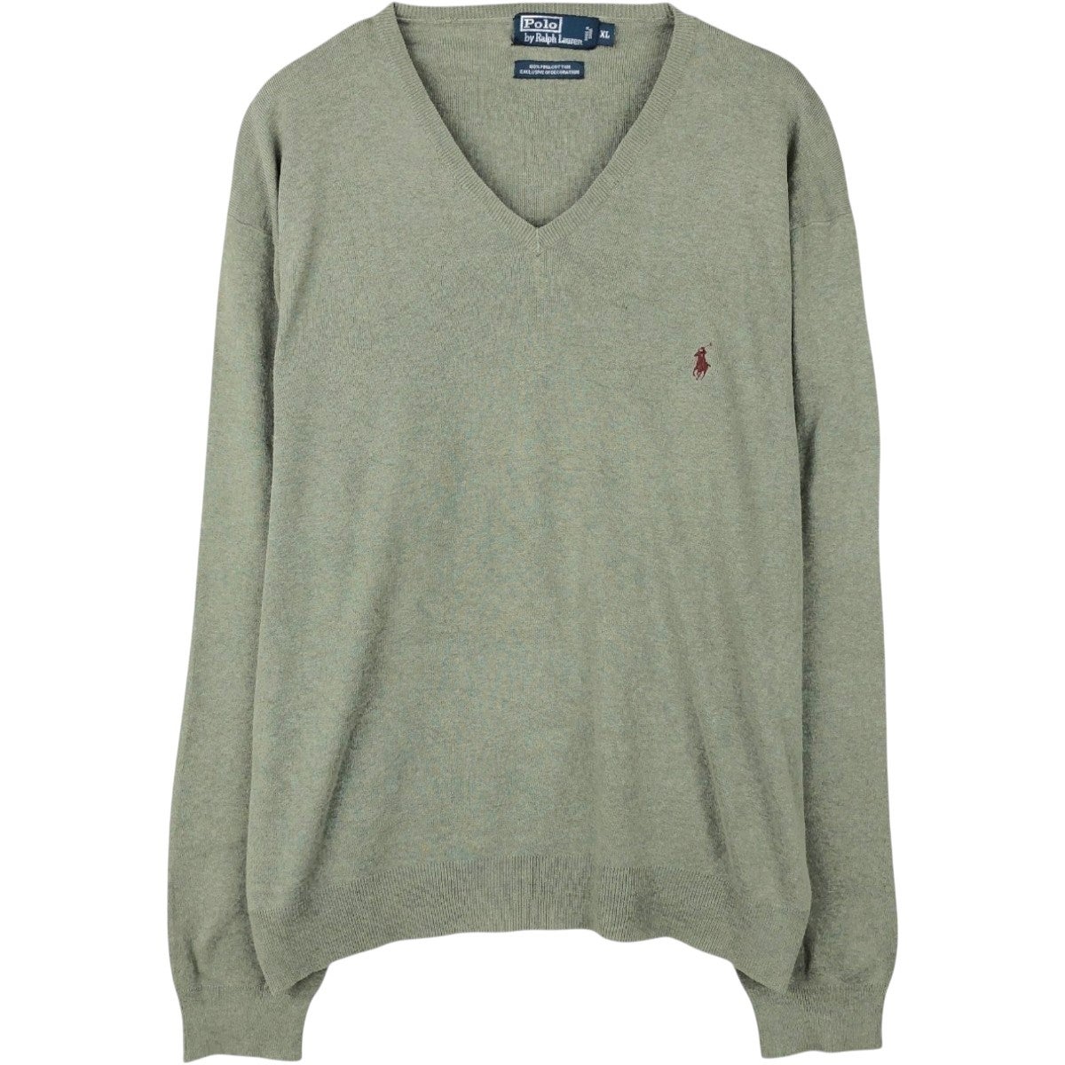 古着 ラルフローレン Ralph Lauren POLO by Ralph Lauren Vネック