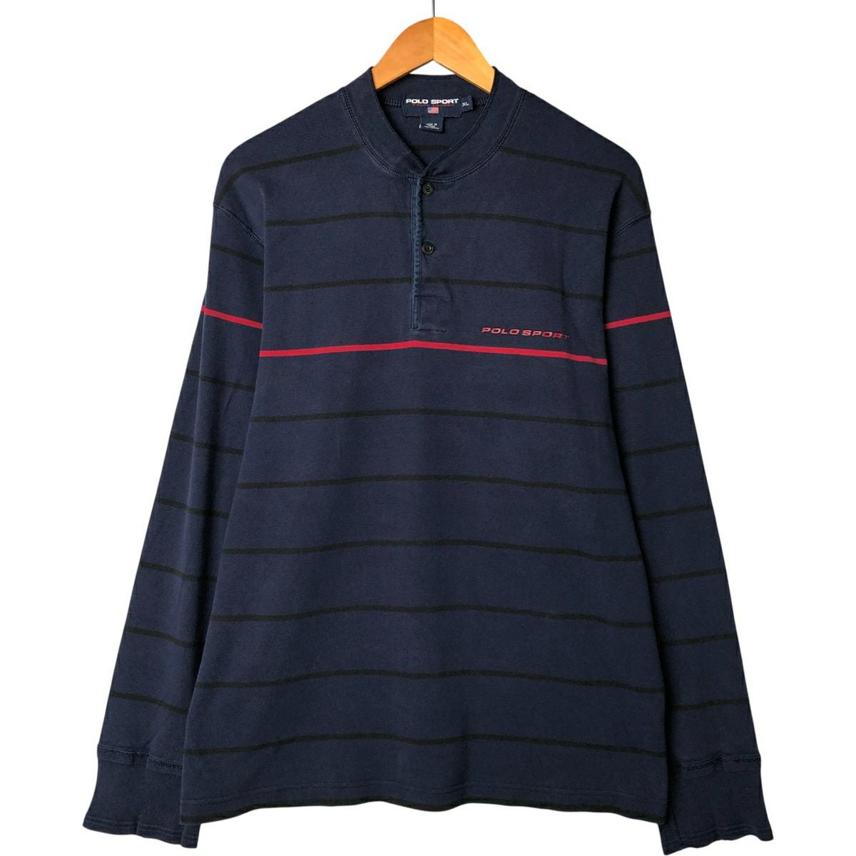 【希少】　ラルフローレン　ポロスポーツ　ラガーシャツ　ポロシャツ　長袖　ロンT Polo Ralph Lauren ラルフローレン ラガーシャツ 長袖 トップス (POLO