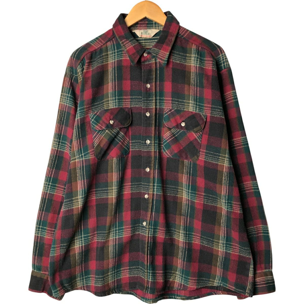 古着 80～90年代 レッドヘッド RED HEAD 迷彩柄 リアルツリーカモ 長袖