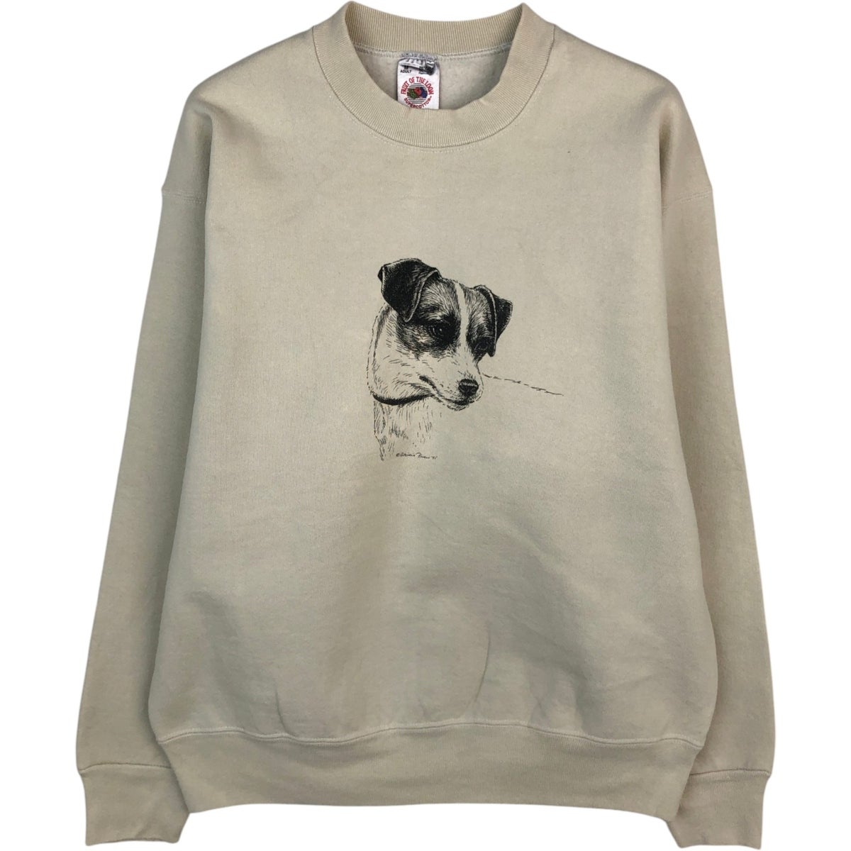 古着 90年代 フルーツオブザルーム FRUIT OF THE LOOM SIBERIAN HUSKY