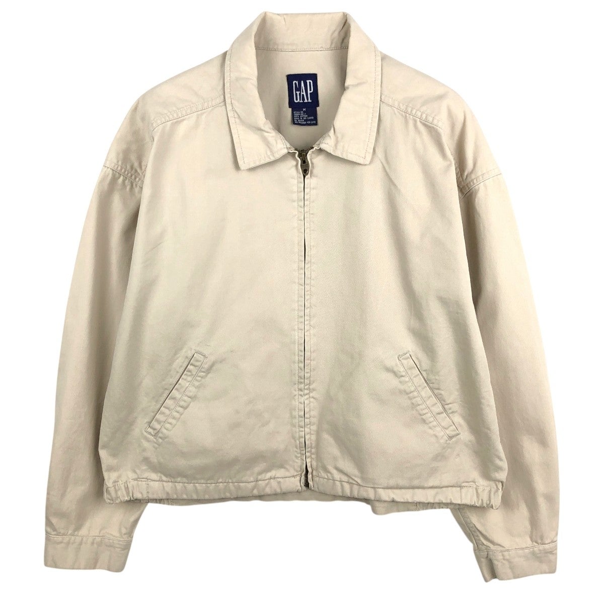 ギャップ　スウィングトップ　ジャケット　コットン　アメリカ古着　L 4098 古着 90年代 ギャップ GAP オールドギャップ スイングトップ スポーツ