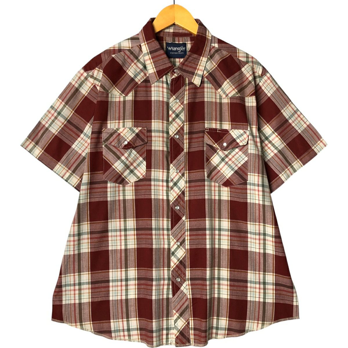 古着 90年代 ラングラー Wrangler WESTERN FASHION SNAP SHIRTS