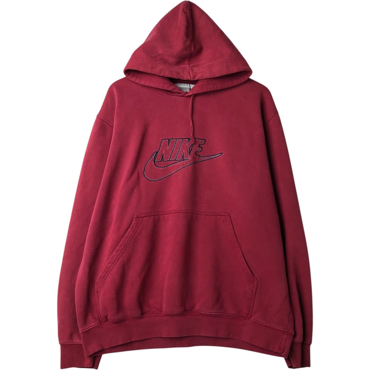 古着 00年代 ナイキ NIKE スウェットフルジップパーカー メンズS相当