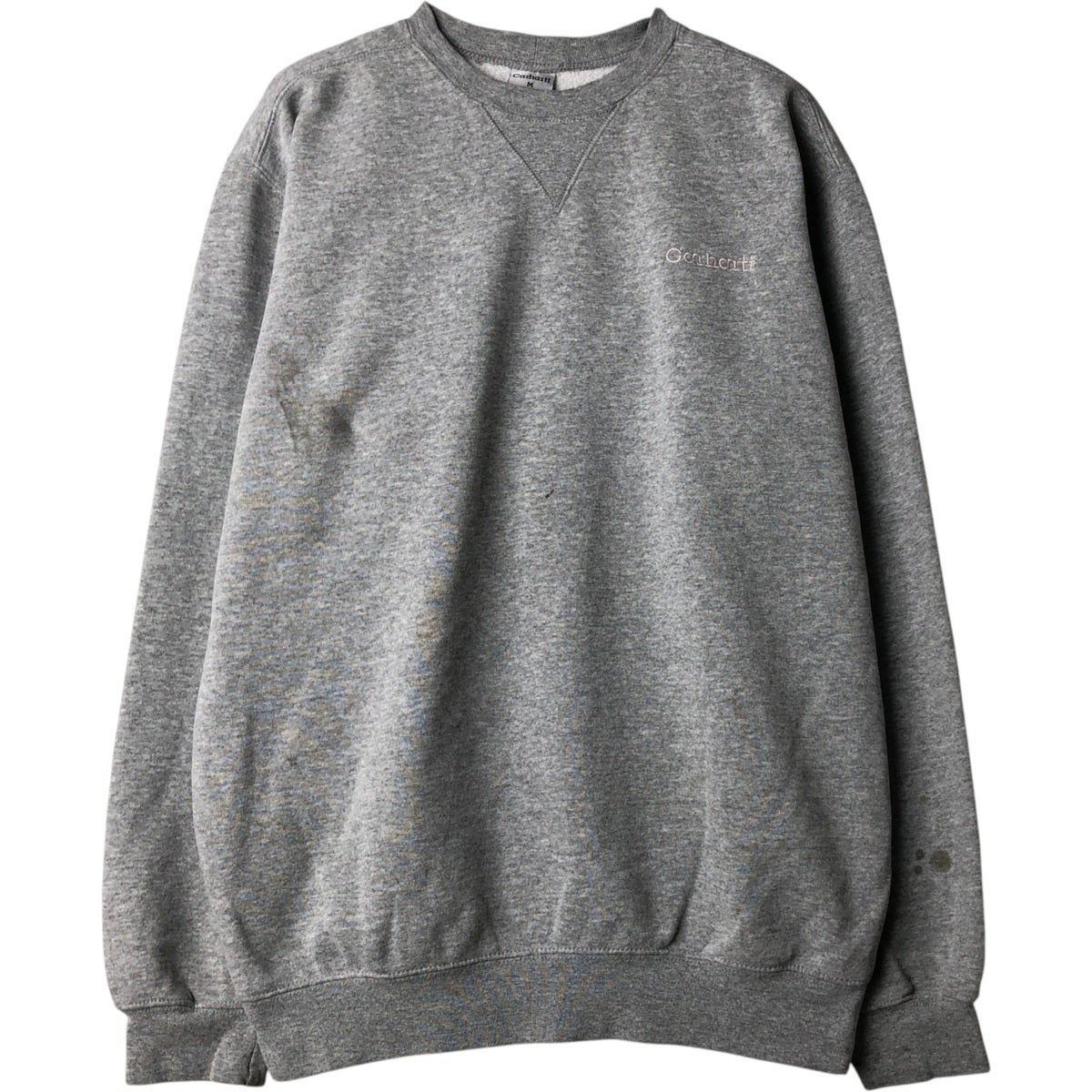 古着 カーハート Carhartt ワンポイントロゴスウェットシャツ