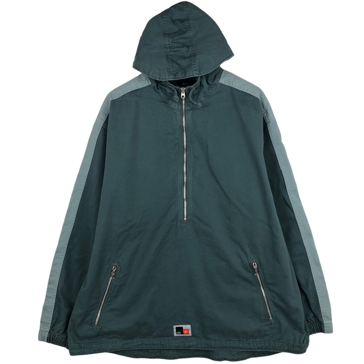 古着 90年代 ナイキ NIKE コットンプルオーバー アノラックパーカー