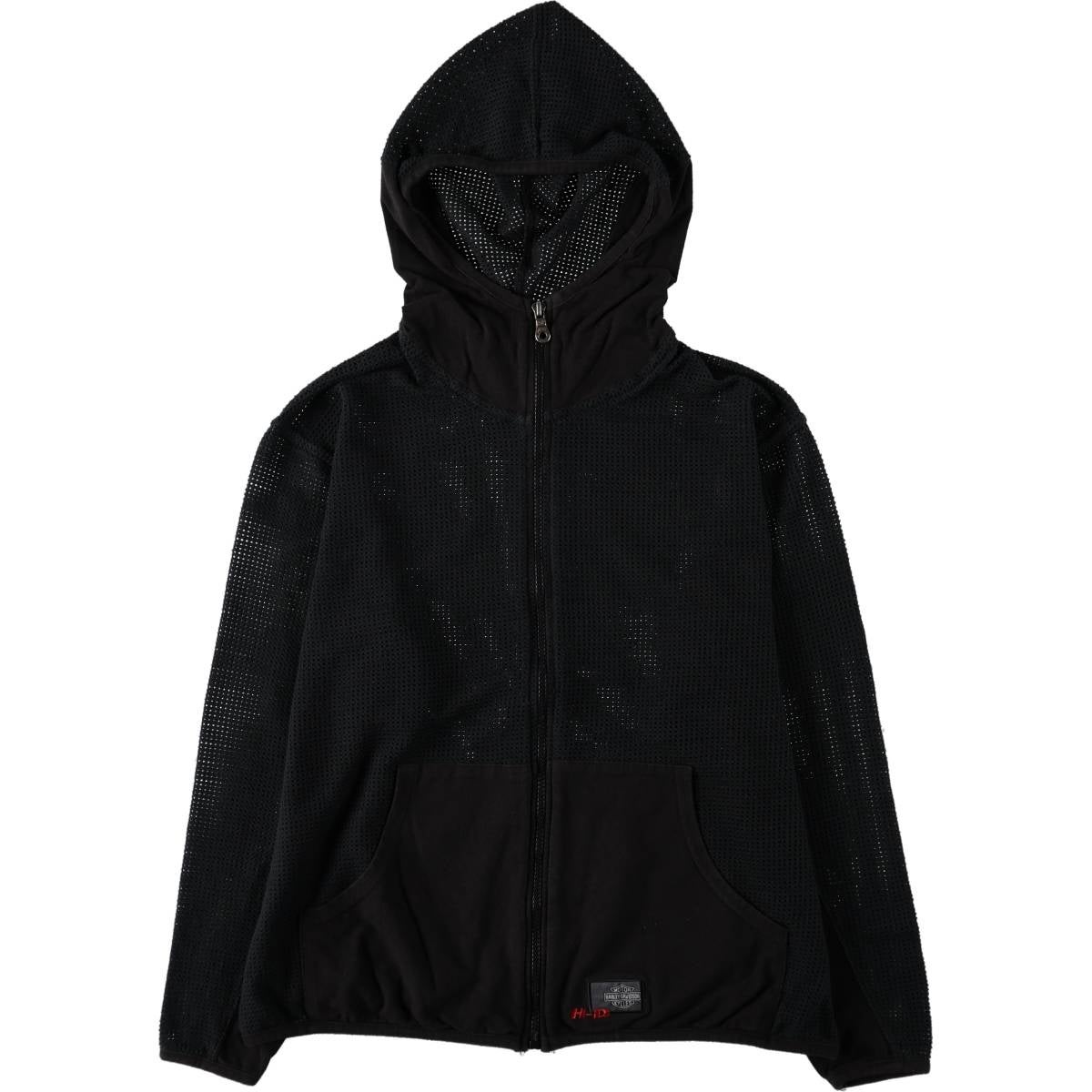 USA製【イーグル】ハーレーダビッドソン スナップ スウェット XL 短丈
