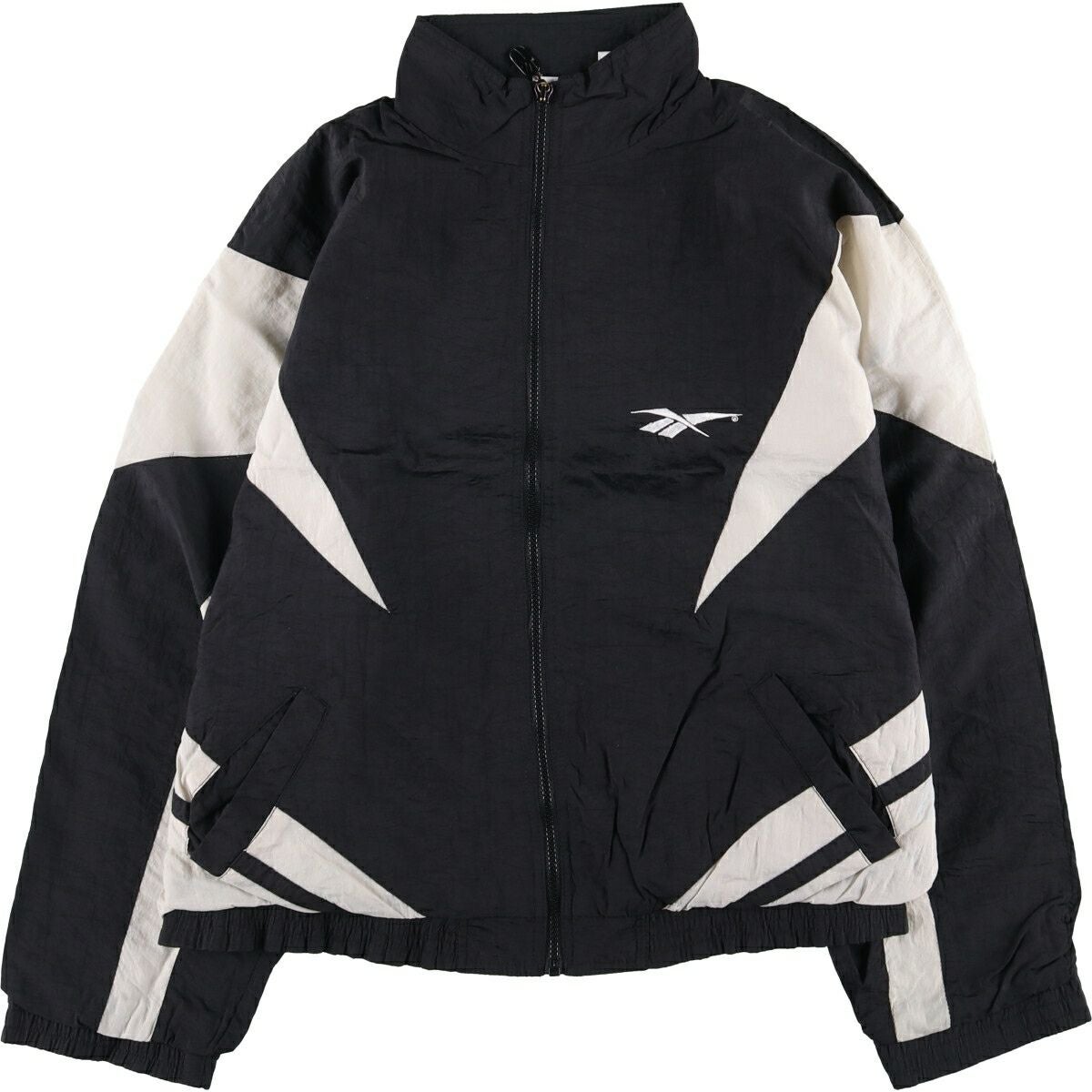 古着 90年代 リーボック Reebok ナイロンジャケット メンズXL相当
