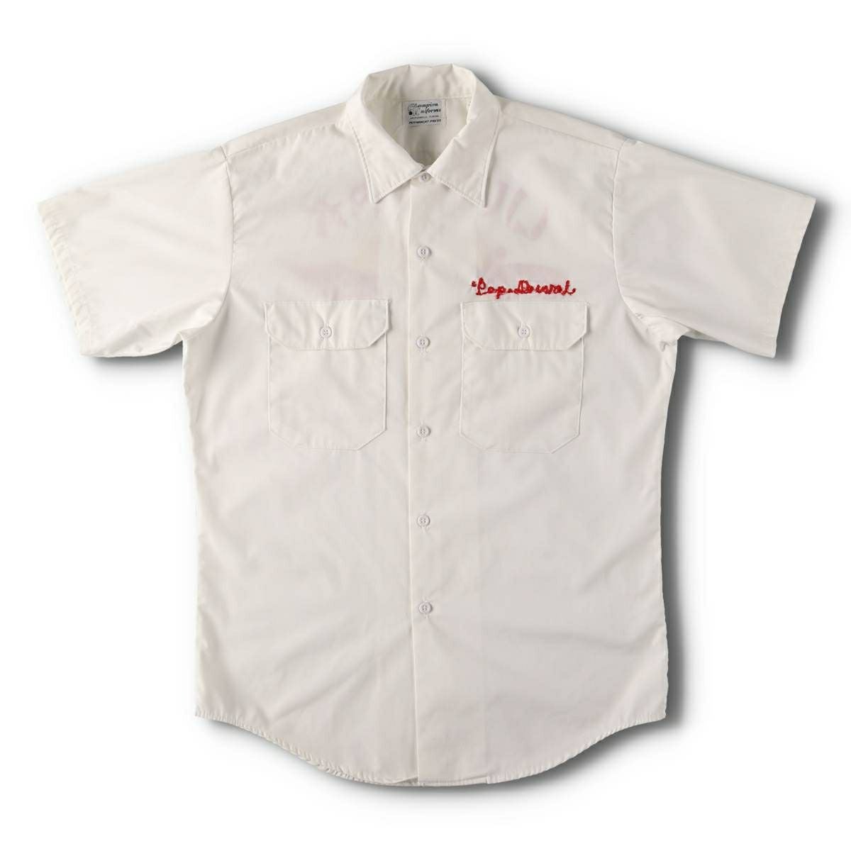 古着 70年代 Prest-Rite 長袖 プリントネルチェックシャツ メンズL相当