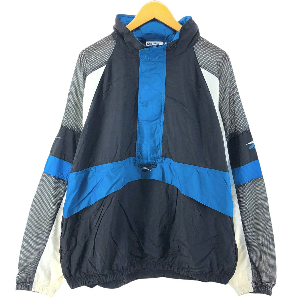 古着 90年代 リーボック Reebok アノラックジャケット メンズXL相当
