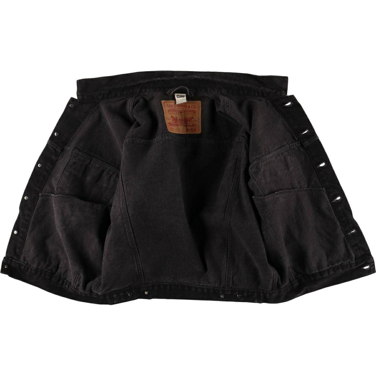 古着 90～00年代 リーバイス Levis 70598-4159 デカパッチ ブラック