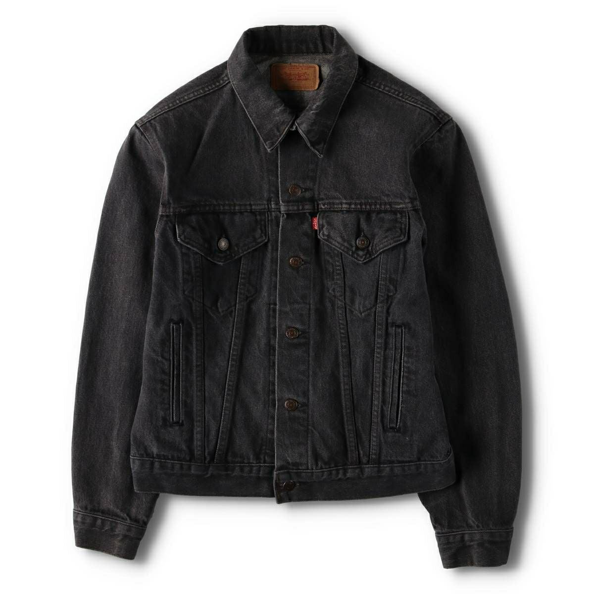 古着 80年代 リーバイス Levis 70506-0259 ペイント 先染め ブラック