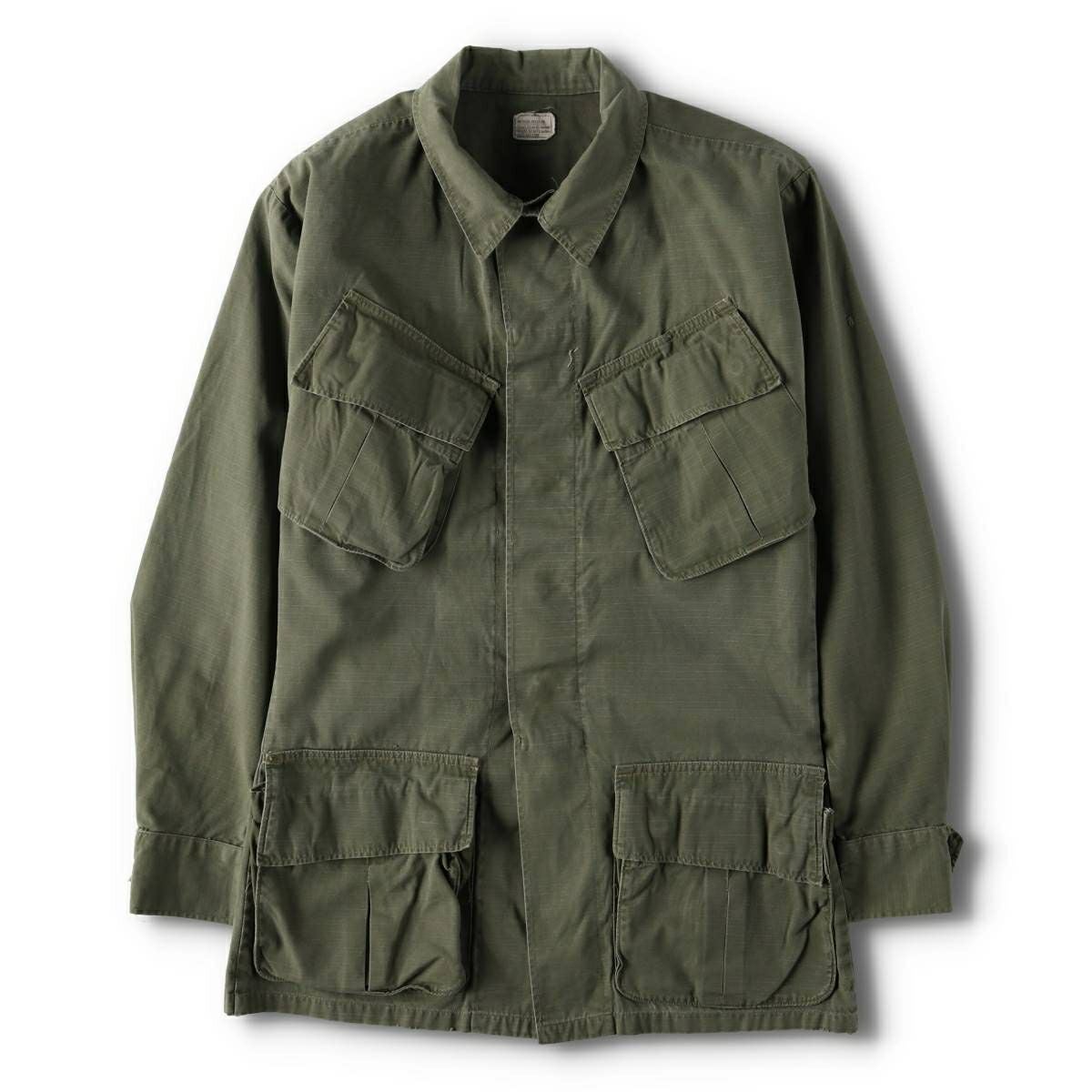 古着 60年代 米軍実品 ジャングルファティーグ 4th リップストップ