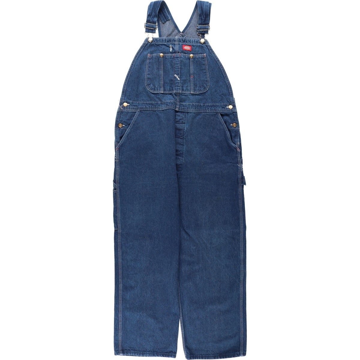 古着 ビッグサイズ ディッキーズ Dickies デニムオーバーオール USA製
