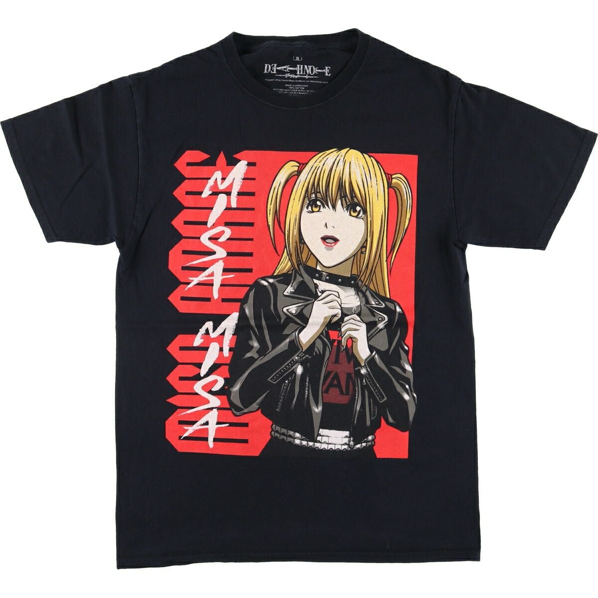 古着 DEATH NOTE デスノート アニメ キャラクタープリントTシャツ