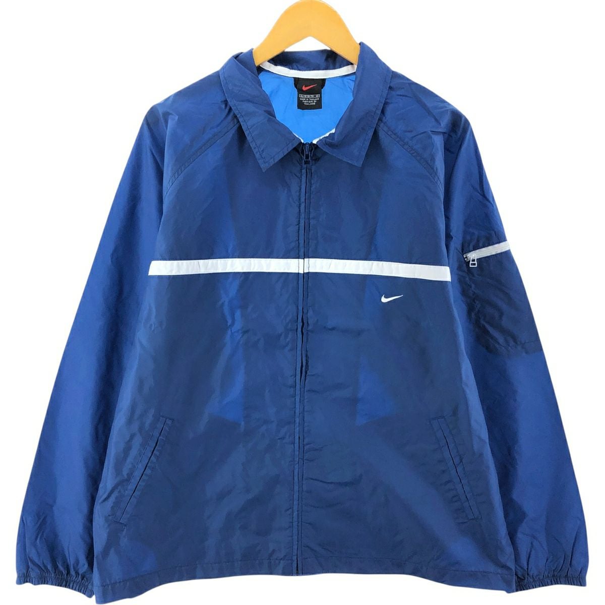 古着 90年代 ナイキ NIKE 銀タグ ウインドブレーカー メンズL相当
