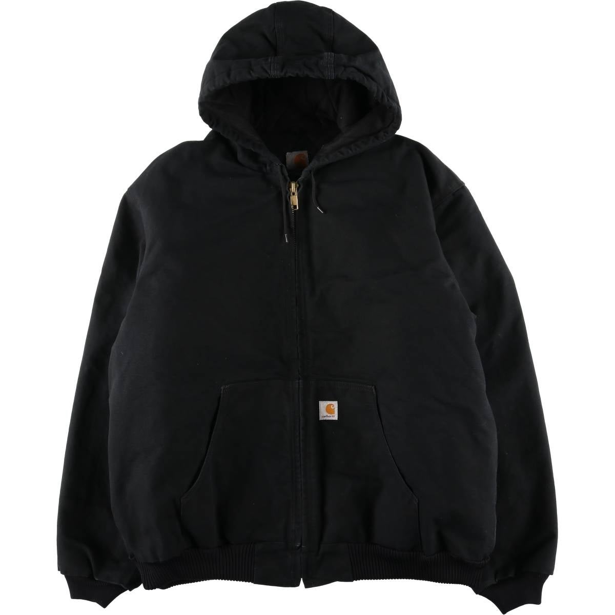 古着 カーハート Carhartt アクティブジャケット ダックフルジップ