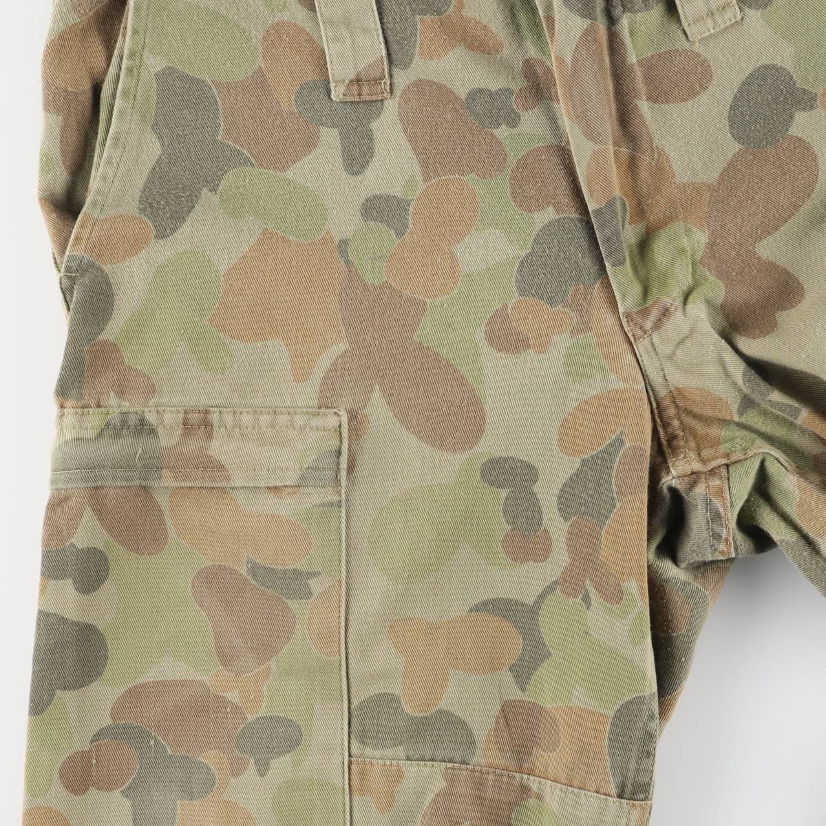 古着 迷彩柄 DPCUカモ ダブルニー オーストラリア軍 ミリタリー カーゴ