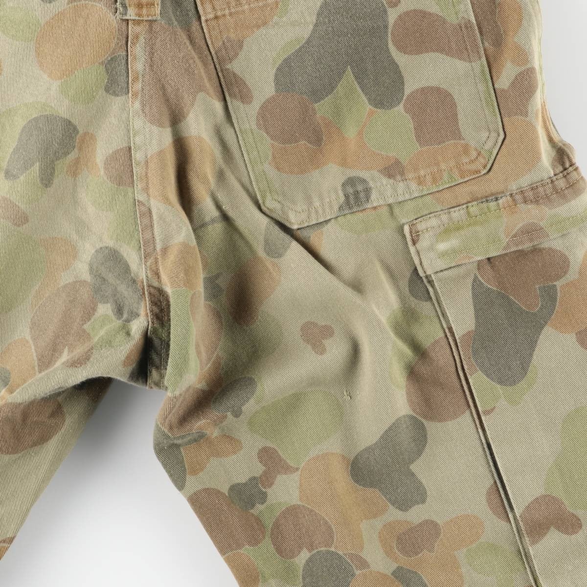 古着 迷彩柄 DPCUカモ ダブルニー オーストラリア軍 ミリタリー カーゴ