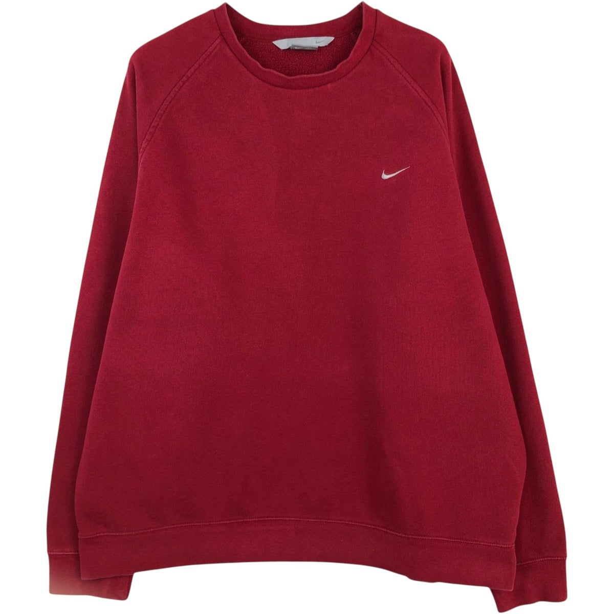 古着 00年代 ナイキ NIKE ワンポイントロゴスウェットシャツ