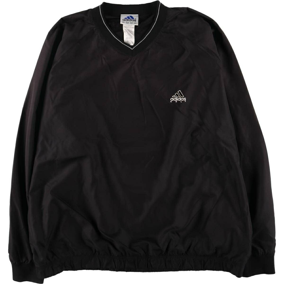 古着 90年代 アディダス adidas GOLF Vネック ウォームアッププル