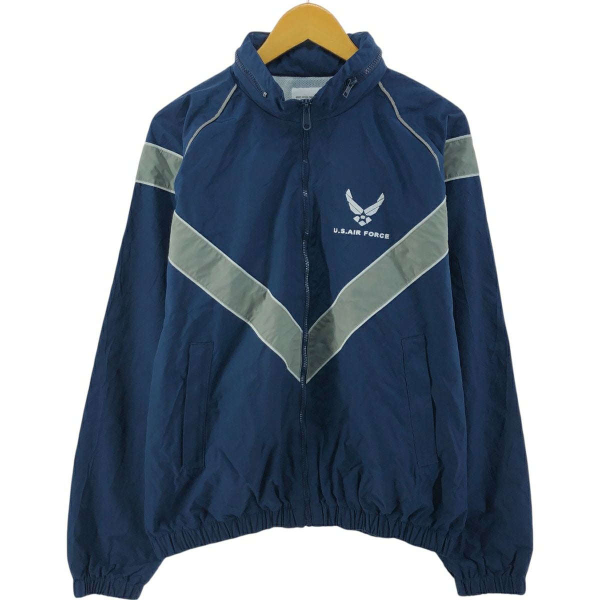 古着 米軍 U.S.AIR FORCE PTU トレーニングジャケット ナイロン