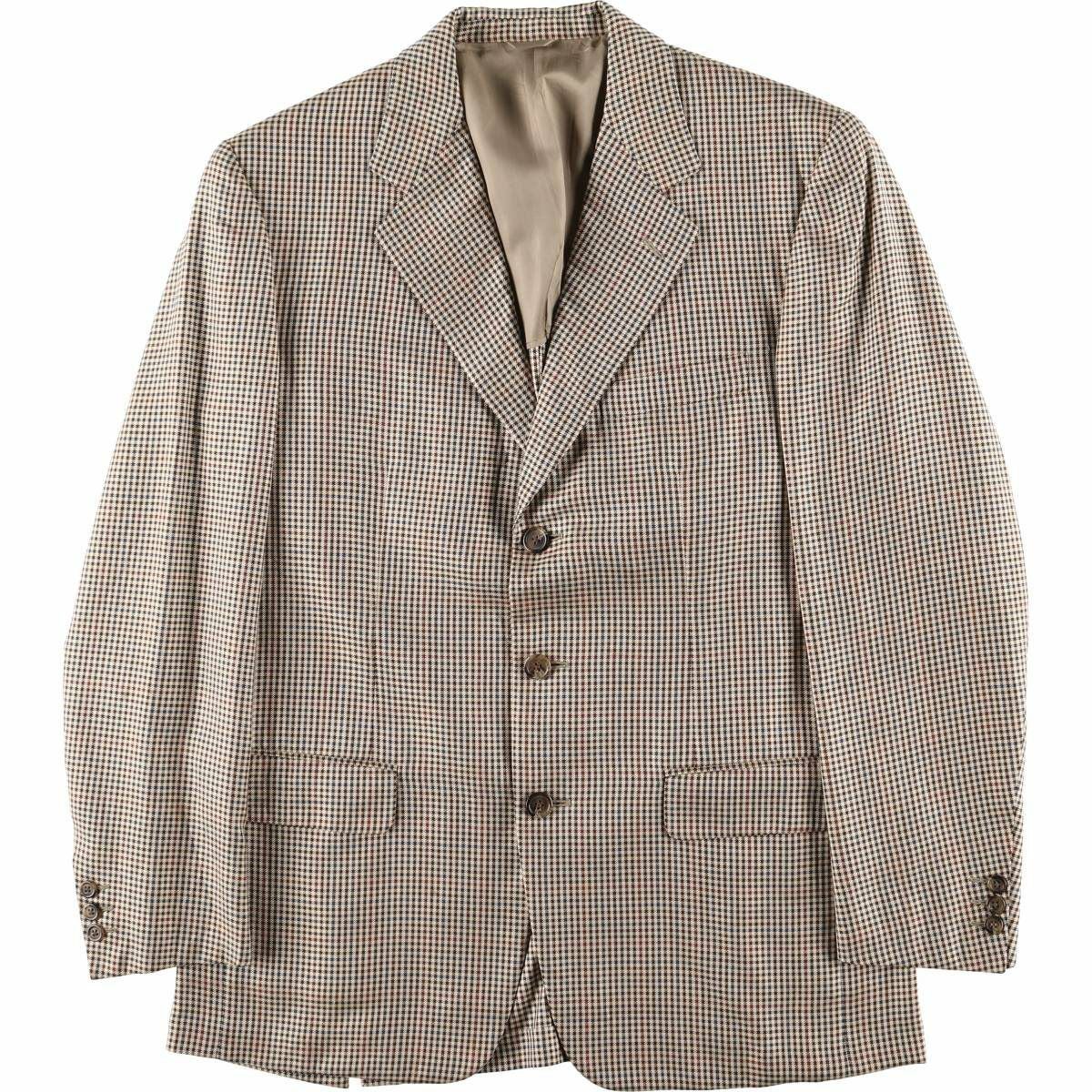 古着 90年代 バーバリー Burberrys チェック柄 ウール×シルク