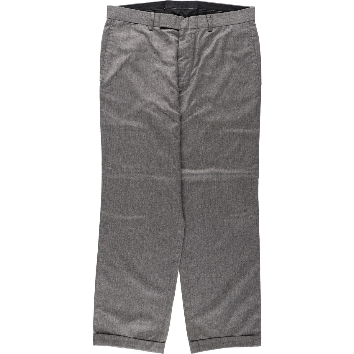 古着 ヒューゴボス HUGO BOSS ワンタック ウールパンツ スラックス USA